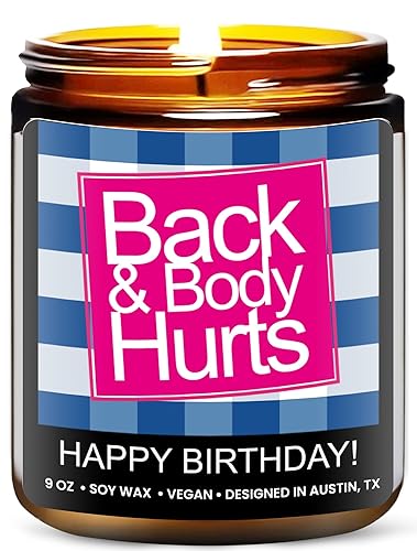 Funny Happy Birthday Candle, Unique Happy Birthday Gifts for Women