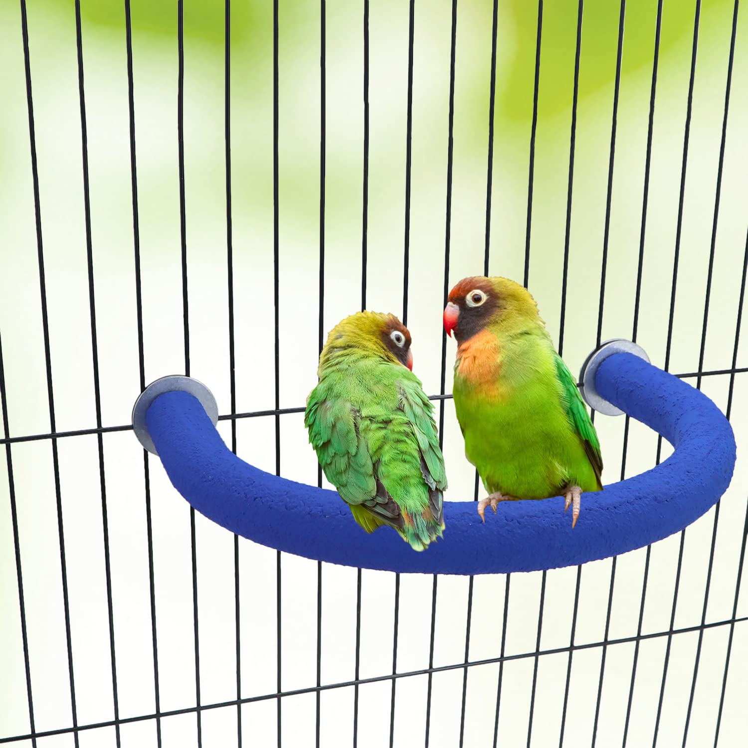 Stainless Steel Perch For Budgies Macaws Bird Stainless Steel Perch ... - Macaw Bird Perches With Soft Padded Surface