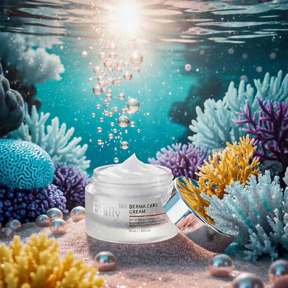 EX Derma Care Cream - K-Beauty Cica Barrier Moisturizer with Madecassoside - Soothing, Calming & Hydrating Care for Sensitive Skin - [50ml / 1.69 fl.oz]