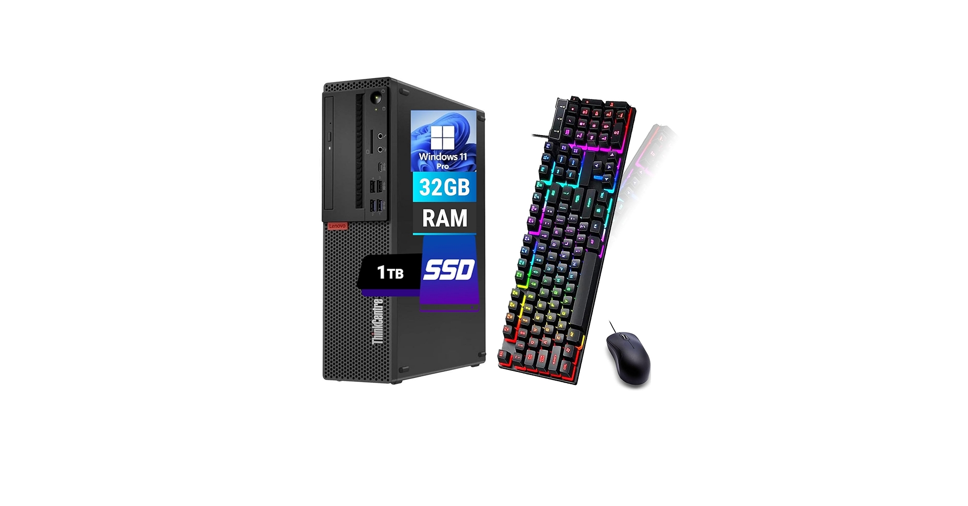 Lenovo デスクトップ　M720s Office付き Amazon.com: Lenovo ThinkCentre M720s SFF Desktop Computer