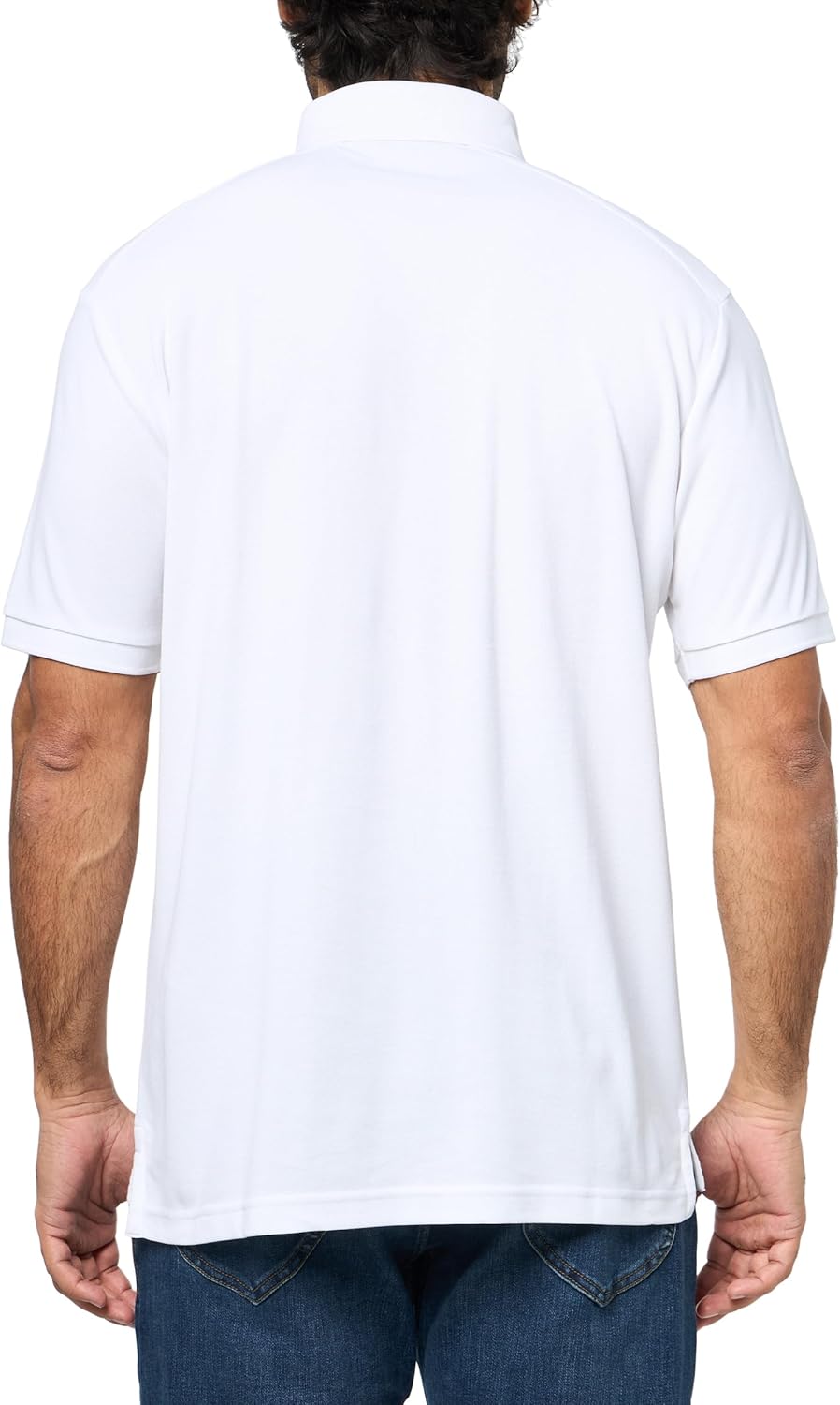 KARL LAGERFELD Men's Collared Short Sleeve Pullover Polo