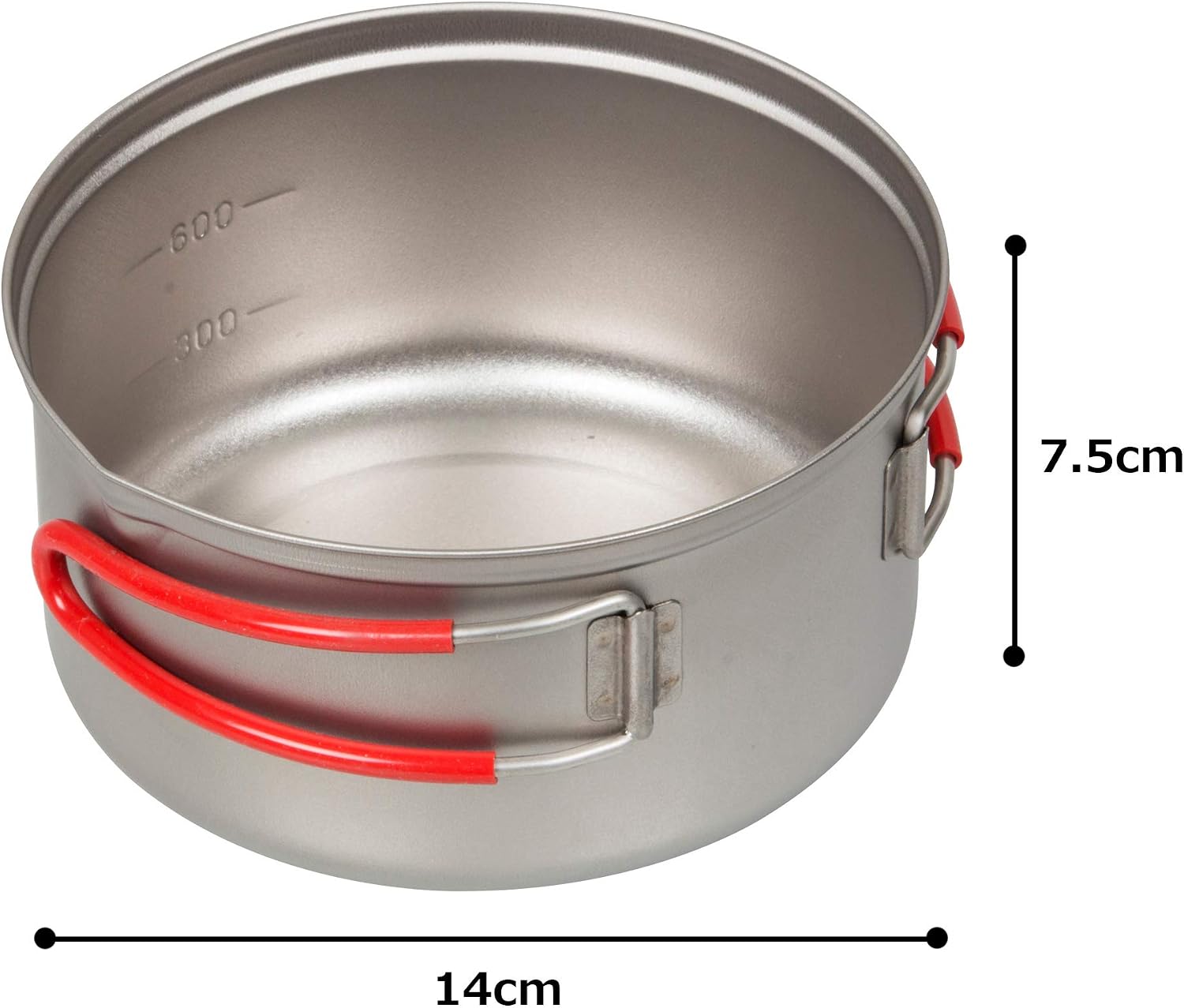 EVERNEW Ti Titanium Ultralight Pot
