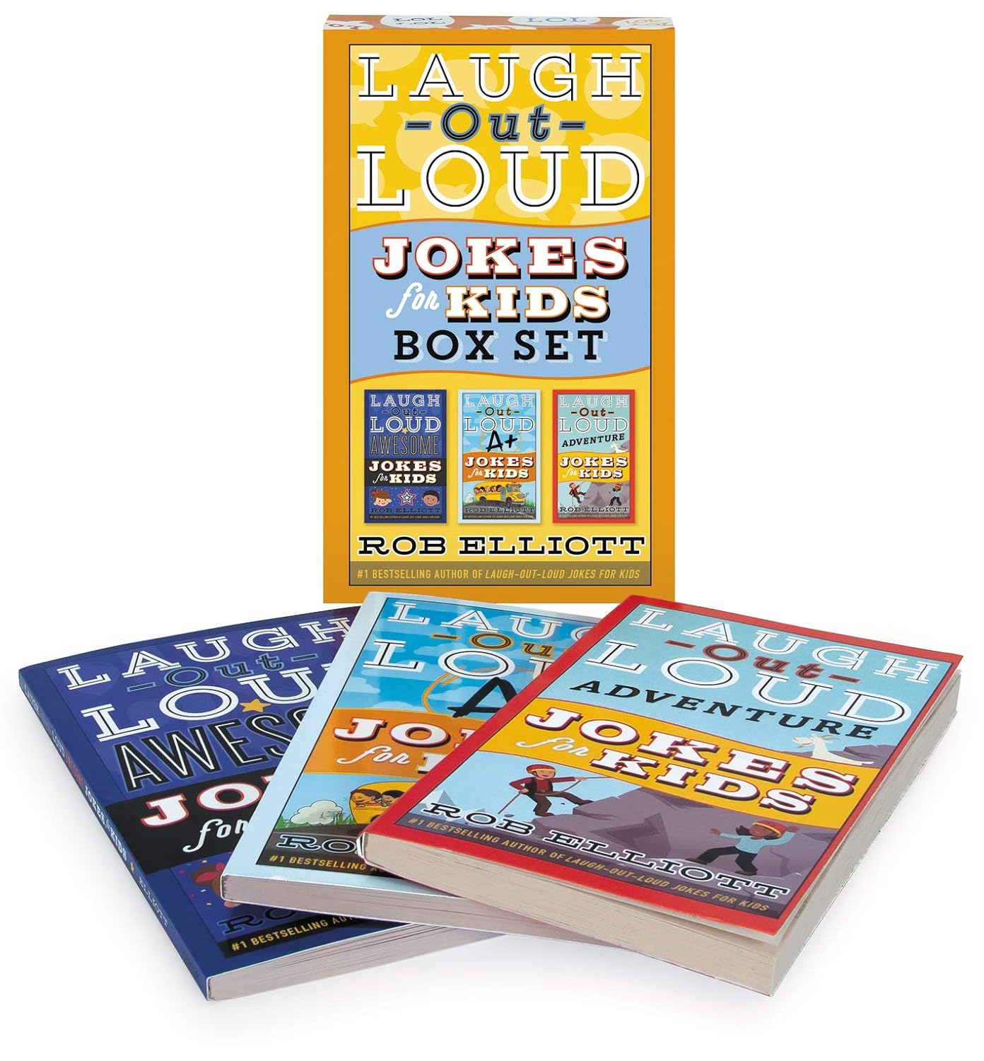 Laugh-Out-Loud Jokes for Kids 3-Book Box Set: Awesome Jokes for Kids, A+ Jokes for Kids, and Adventure Jokes for Kids