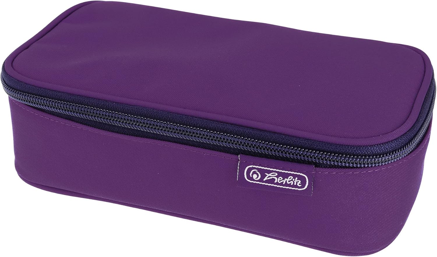 Herlitz 50026586 Pencil Case Beatbox, Multicoloured, Violet, 22.5 x 12 x 7 cm