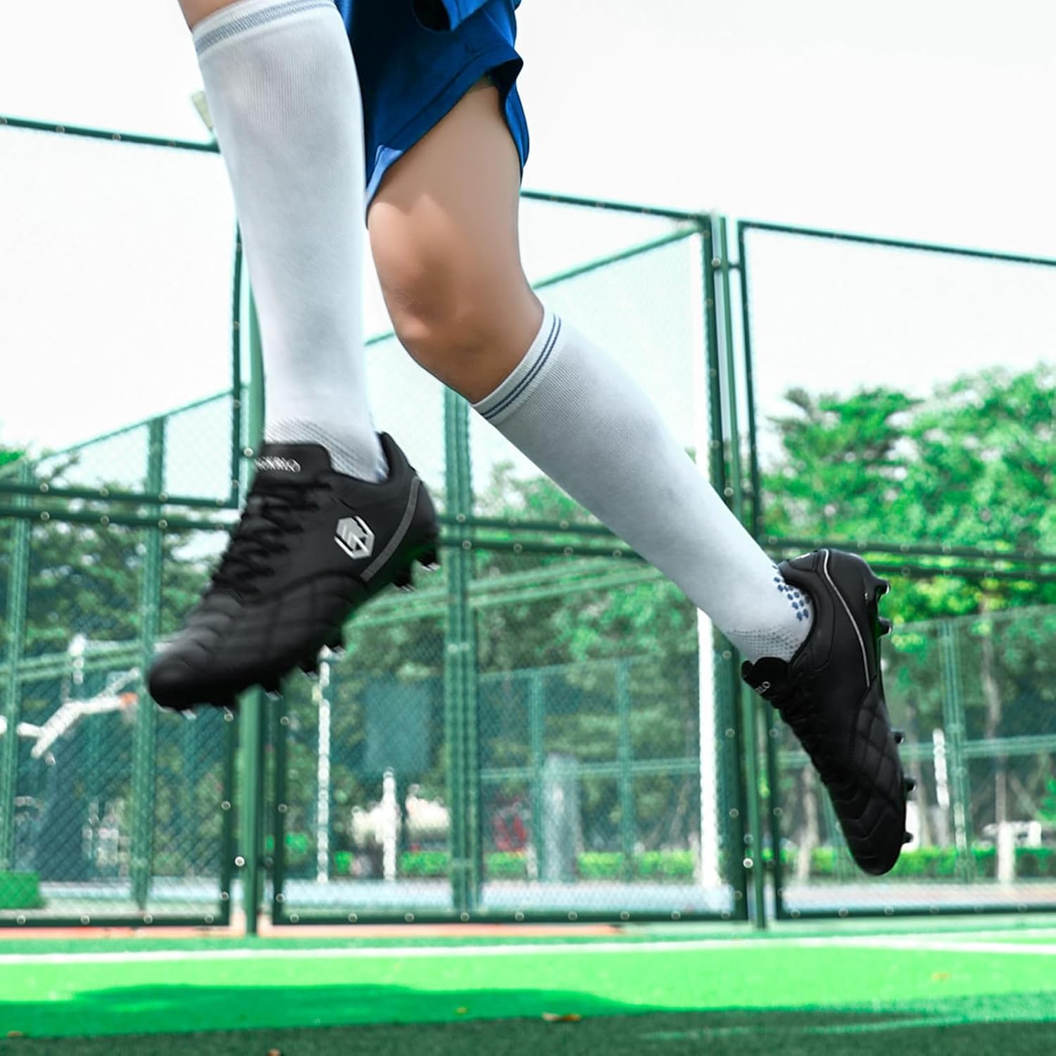 DimaiGlobal Men's Soccer Cleats Firm Ground Soccer Shoes Women's Turf Football Shoes Rugby Boots Outdoor Breathable Athletic Professional Unisex - Image 2