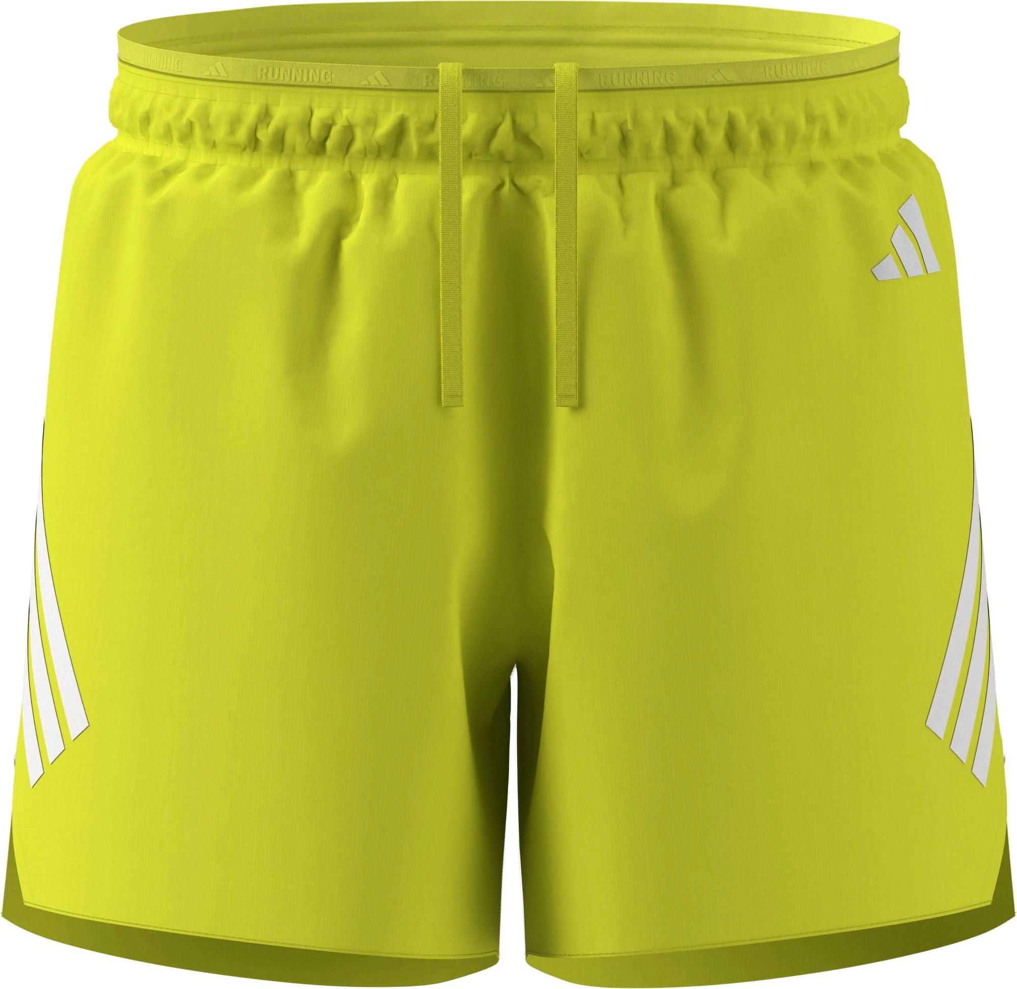adidas Men's ADI365 Running Formotion Iconic Shorts, Solar Yellow, XXL