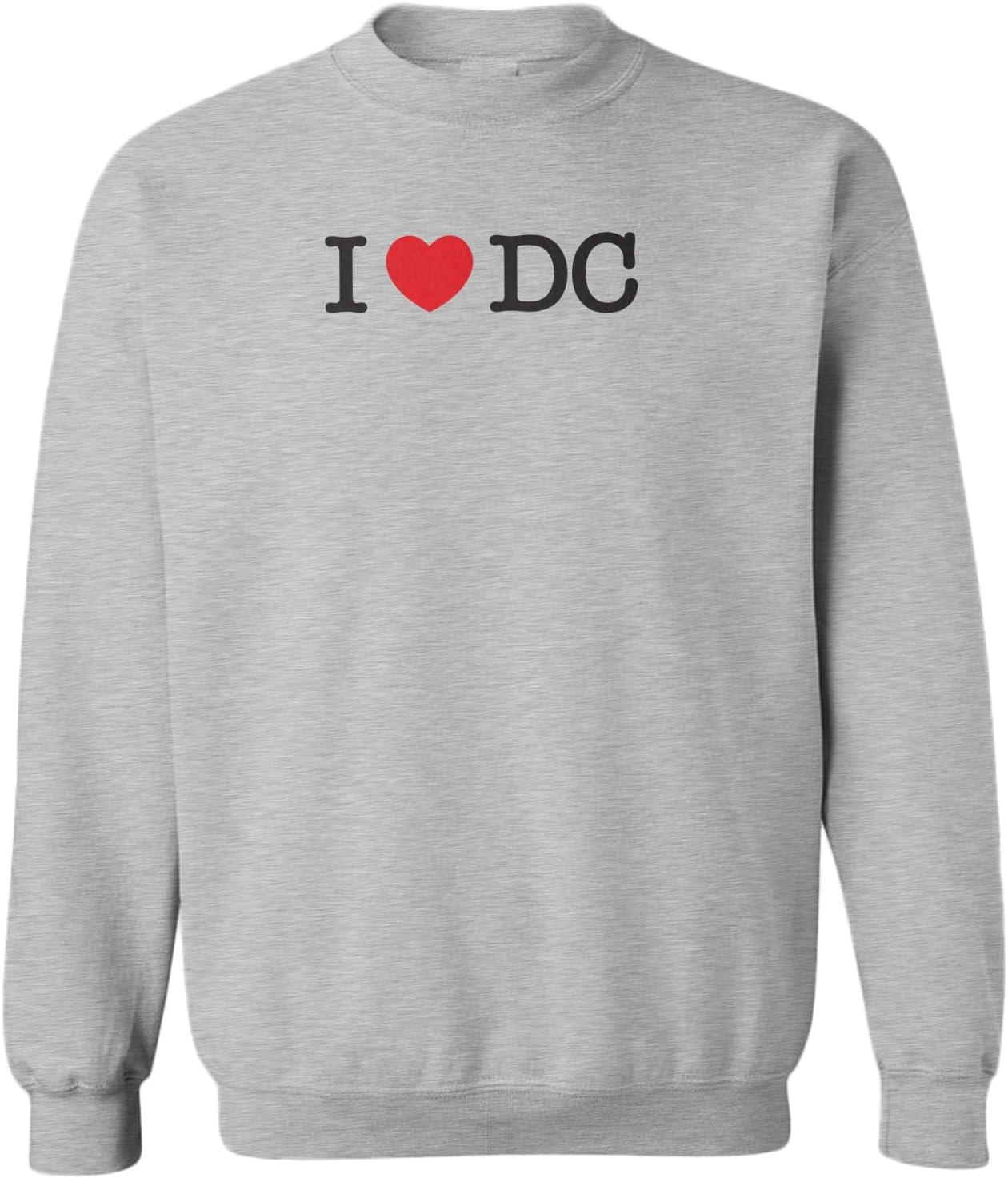 I Love DC - Heart Washington D.C. Toddler Fleece Crewneck Sweater