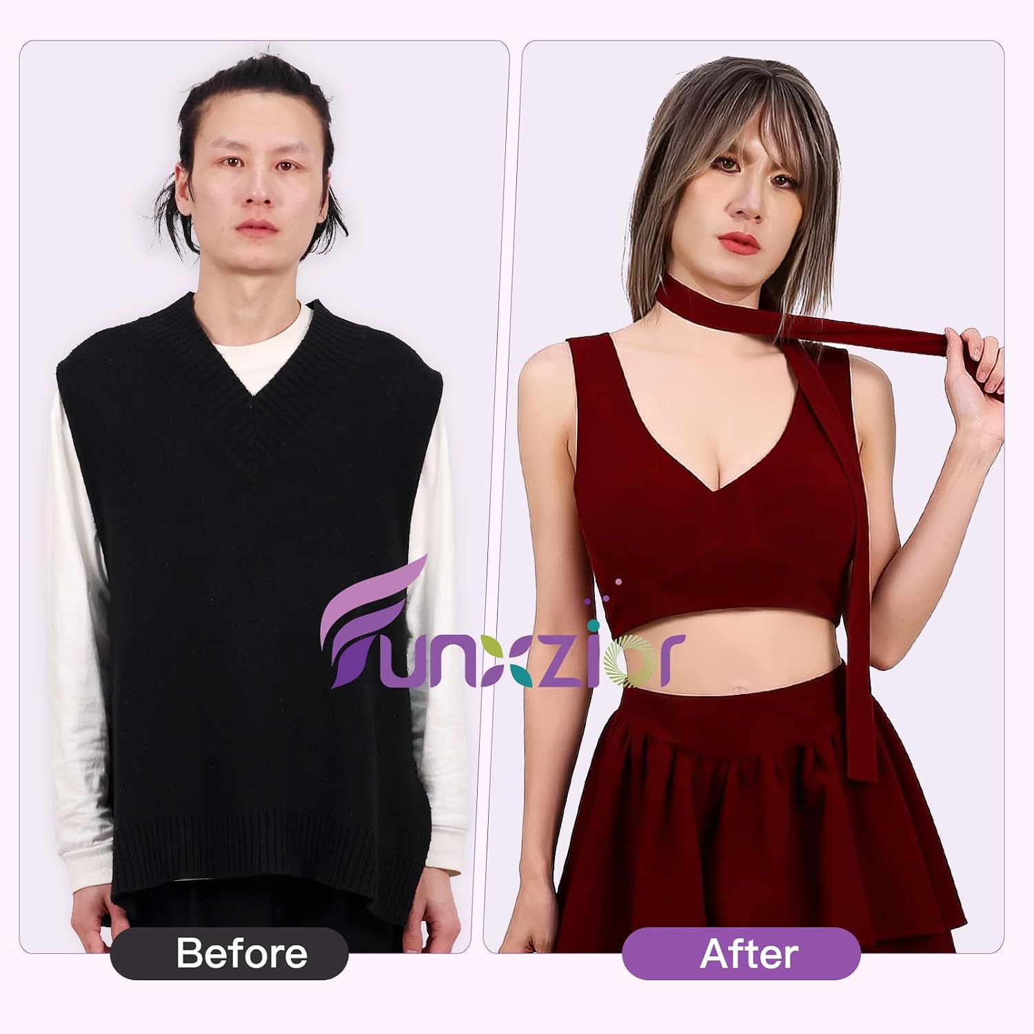 Half Body Silicone Breastplate High Neck to Navel for MtF Drag Cosplay Realistic Seamless Breast Forms Daily Wear