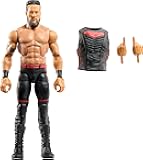 Mattel WWE Elite Action Figure & Accessories, Series #118, 6-inch Collectible Tama Tonga with 25 Articulation Points & Swappable Hands