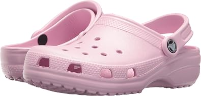Crocs Mens and Womens Classic Clog, Ballerina Pink, 10 Women/8 Men