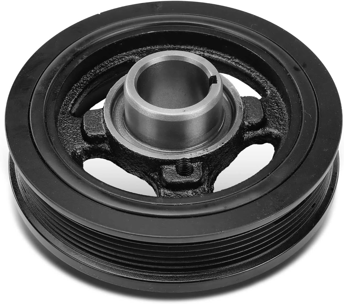 A-Premium Engine Harmonic Balancer Crankshaft Pulley - DOHC V6 3.5L - Compatible with Lexus & Toyota Vehicles - 2016-2020 - Camry, Avalon, Highlander, Sienna, ES350, GS350 & More, for# 1347031060
