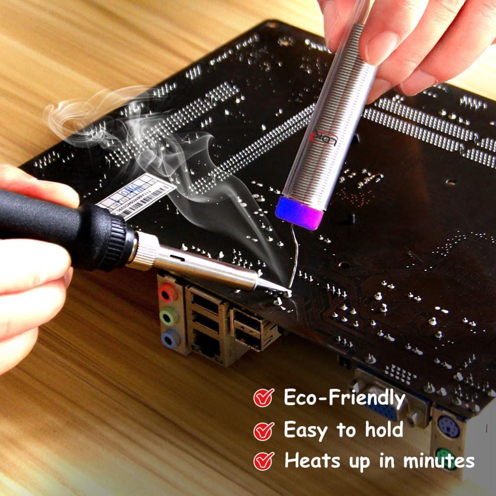 5 Pack Bulk LDK Soldering Iron Kits 60W 110V Adjustable Temperature Electric Soldering Gun Welding Tools