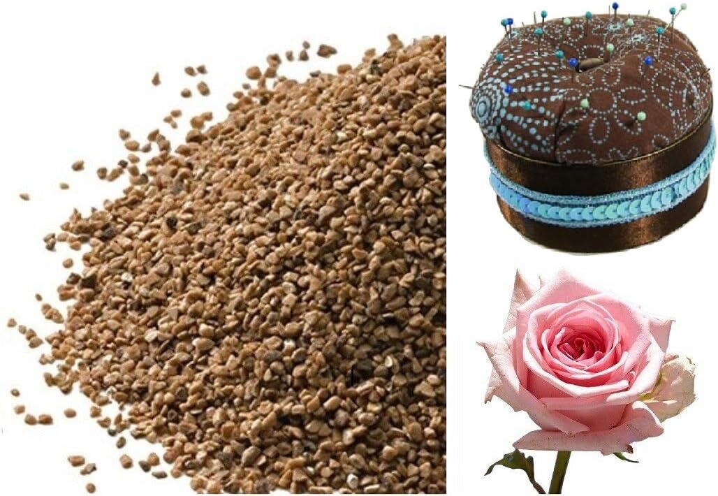 Pin Cushion Filler Ground Walnut Shell Rose Scented New!!! (3Kg)