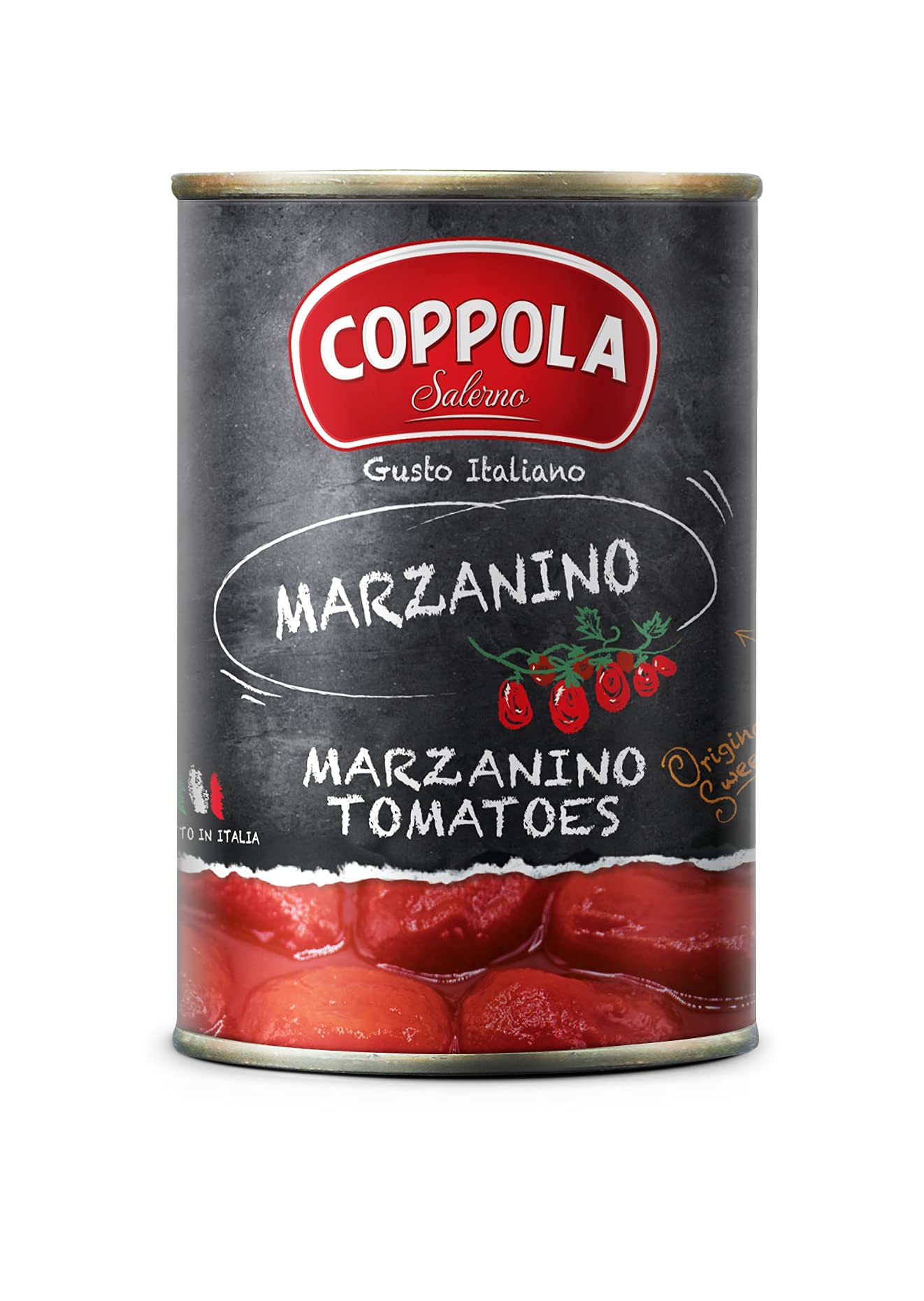 Coppola Tomates Marzanino 400g (Caja de 12)