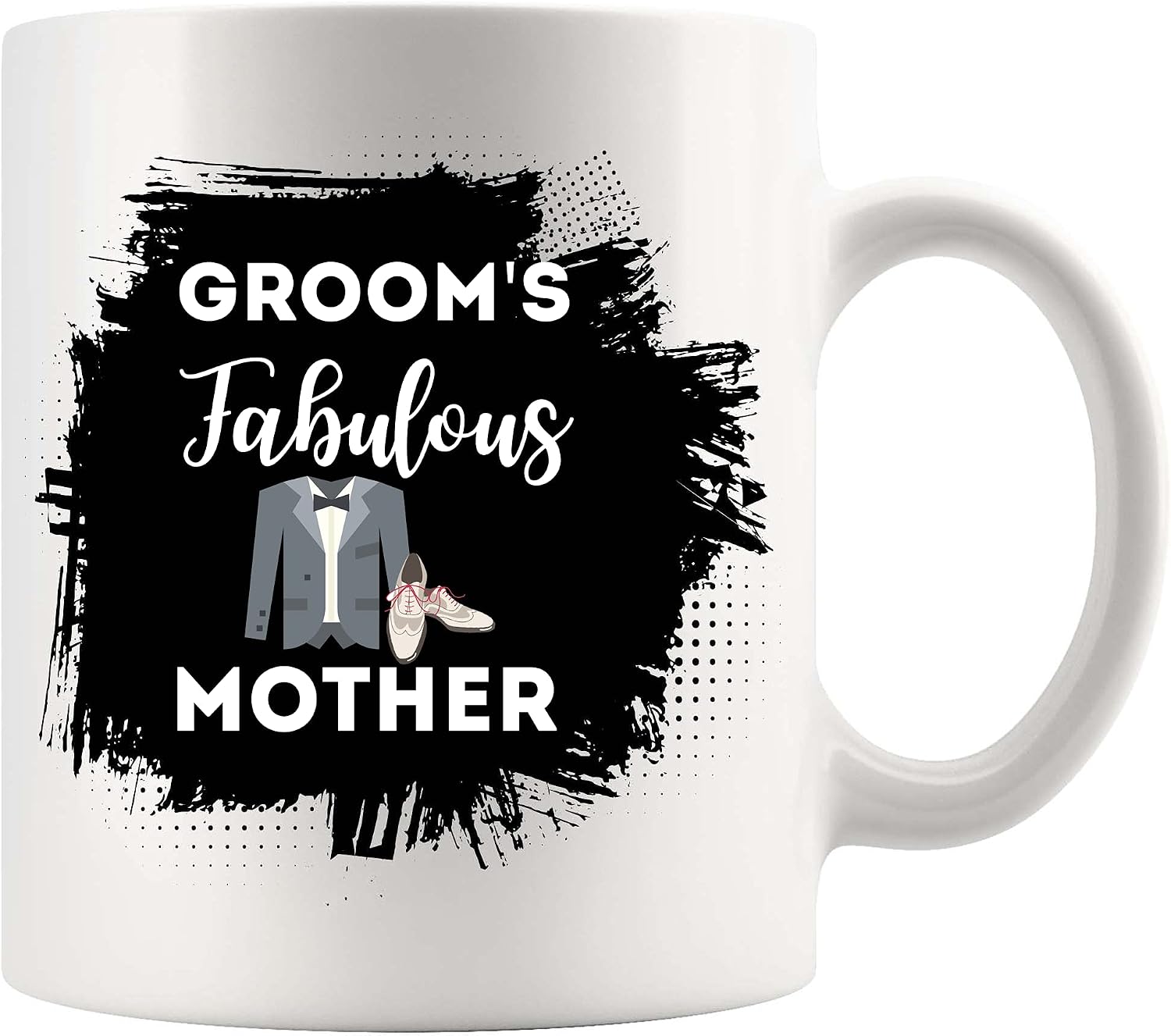marriage White Mugs Cups Gift - Men's Matching Family Bridal Party Groom's Fabulous Mother Premium T-Shirt 11Oz Mug Cup