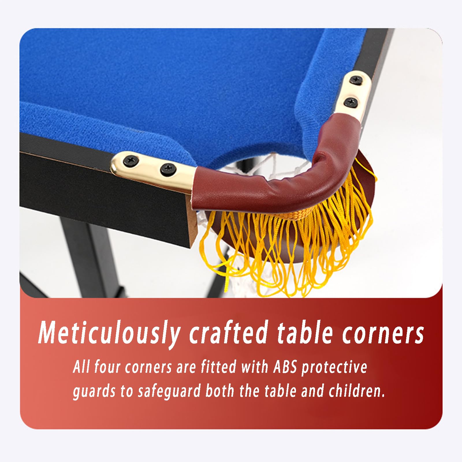 Mesa de Billar Plegable Portátil,Mesa de Billar De Madera Resistente