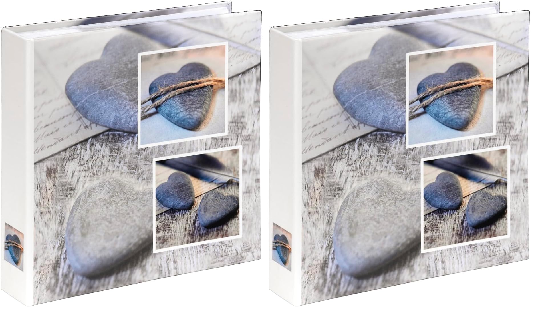 Album photo de mariage Hama Catania gris en papier stratifié haut de gamme