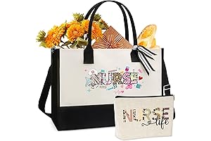 Nurse Canvas Tote Bag - Large Tote Bag Gift