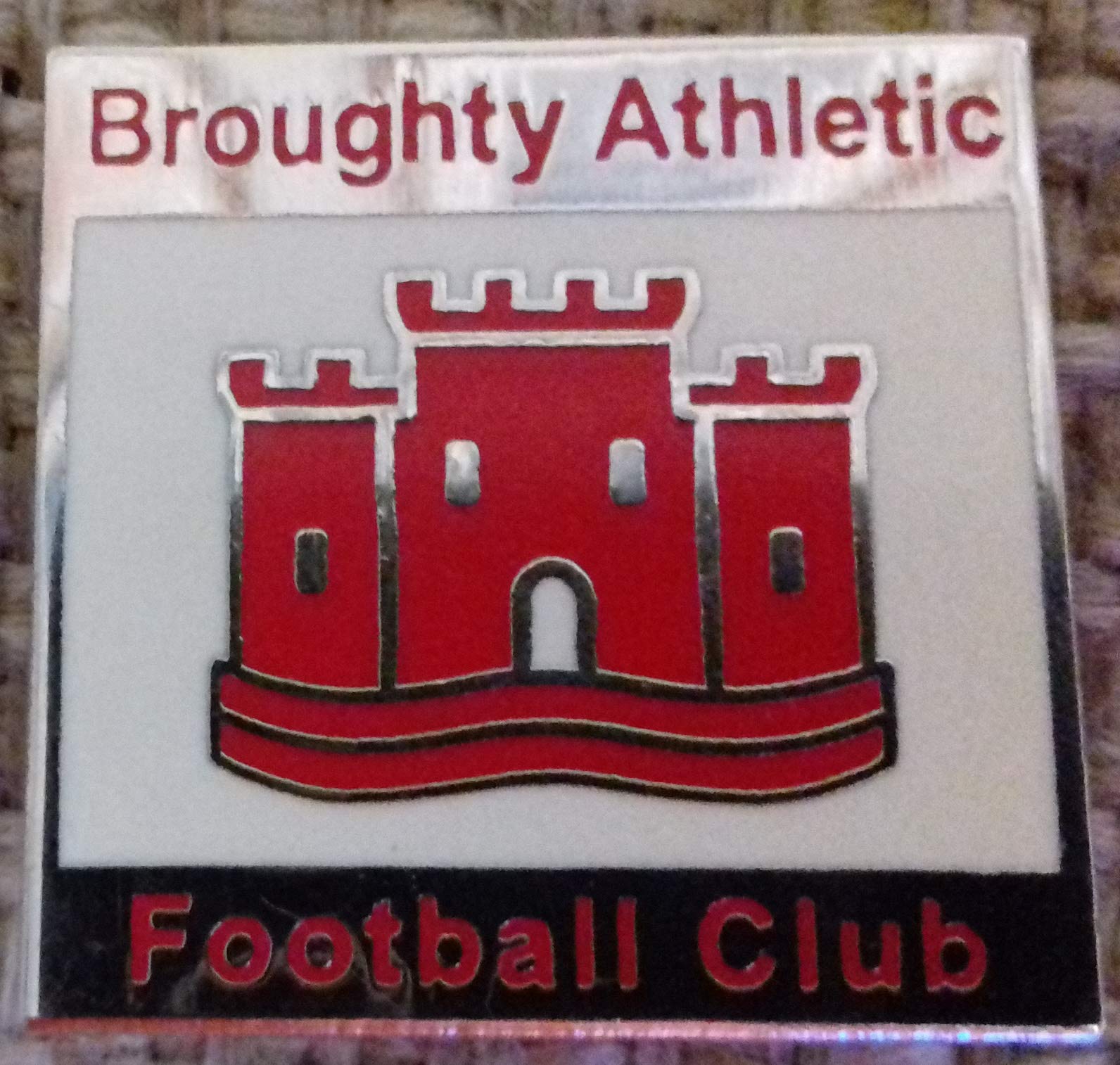 BAFC Supporters Broughty Athletic Lapel Badge