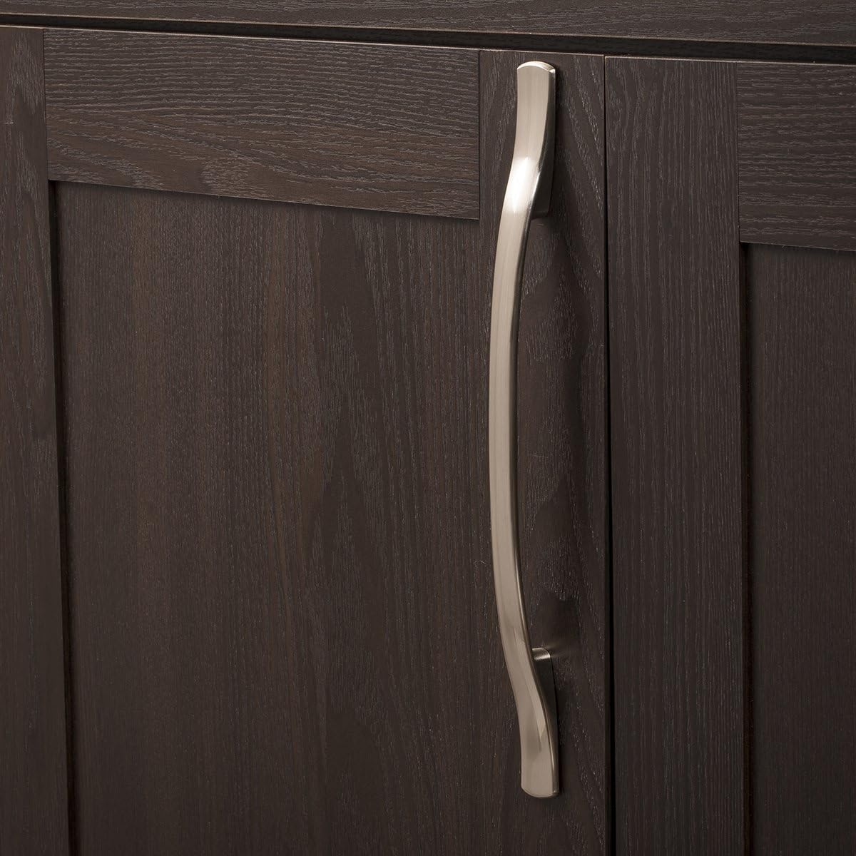 Suреr Dеаl Prоduсt Hickory Hardware P2166-SN Euro-Contemporary Appliance Pull, 8-Inch, Satin Nickel