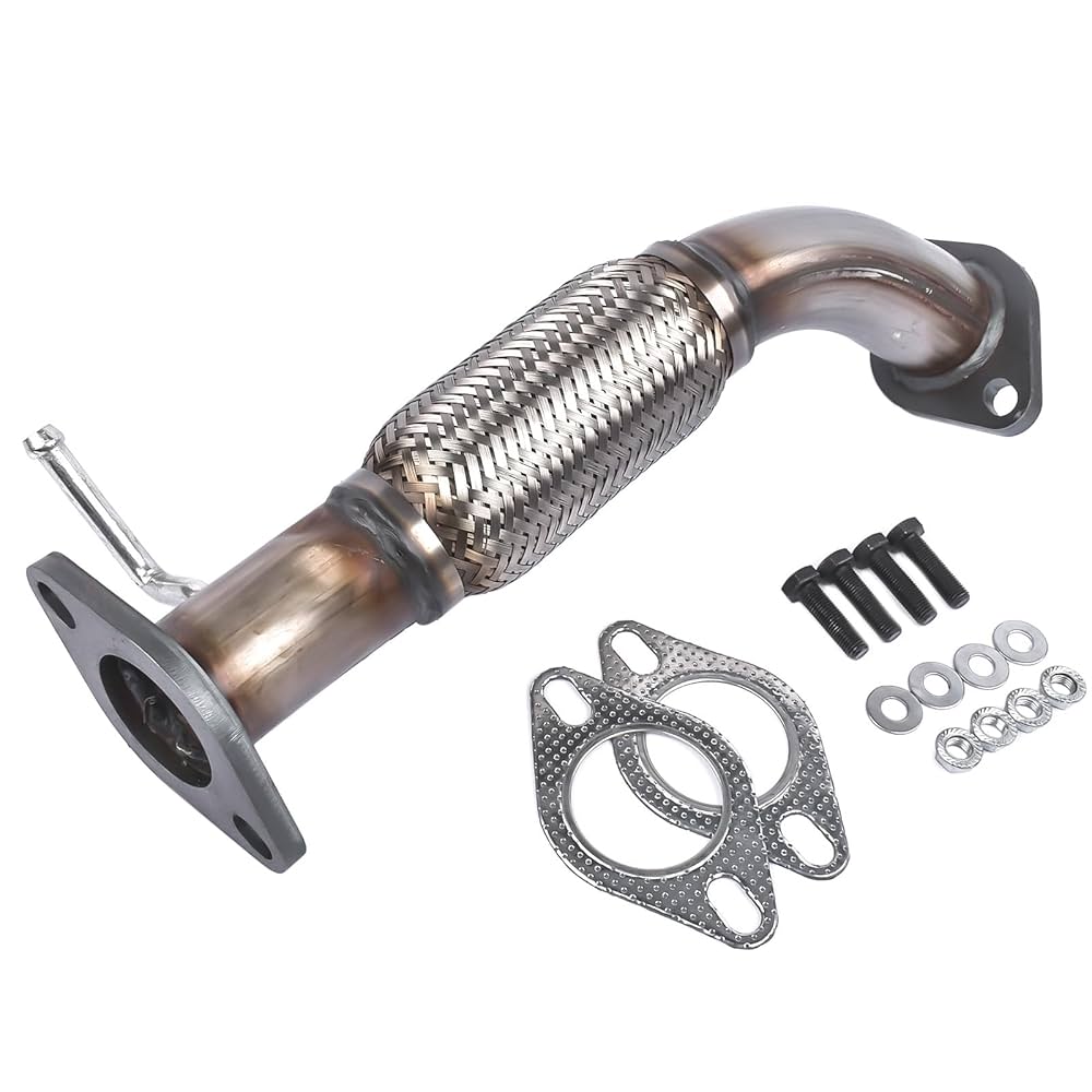 工芸品 Gold blue lumpy pipe Woosphy Front Flex Pipe Replacement for Hyundai Sonata 2011