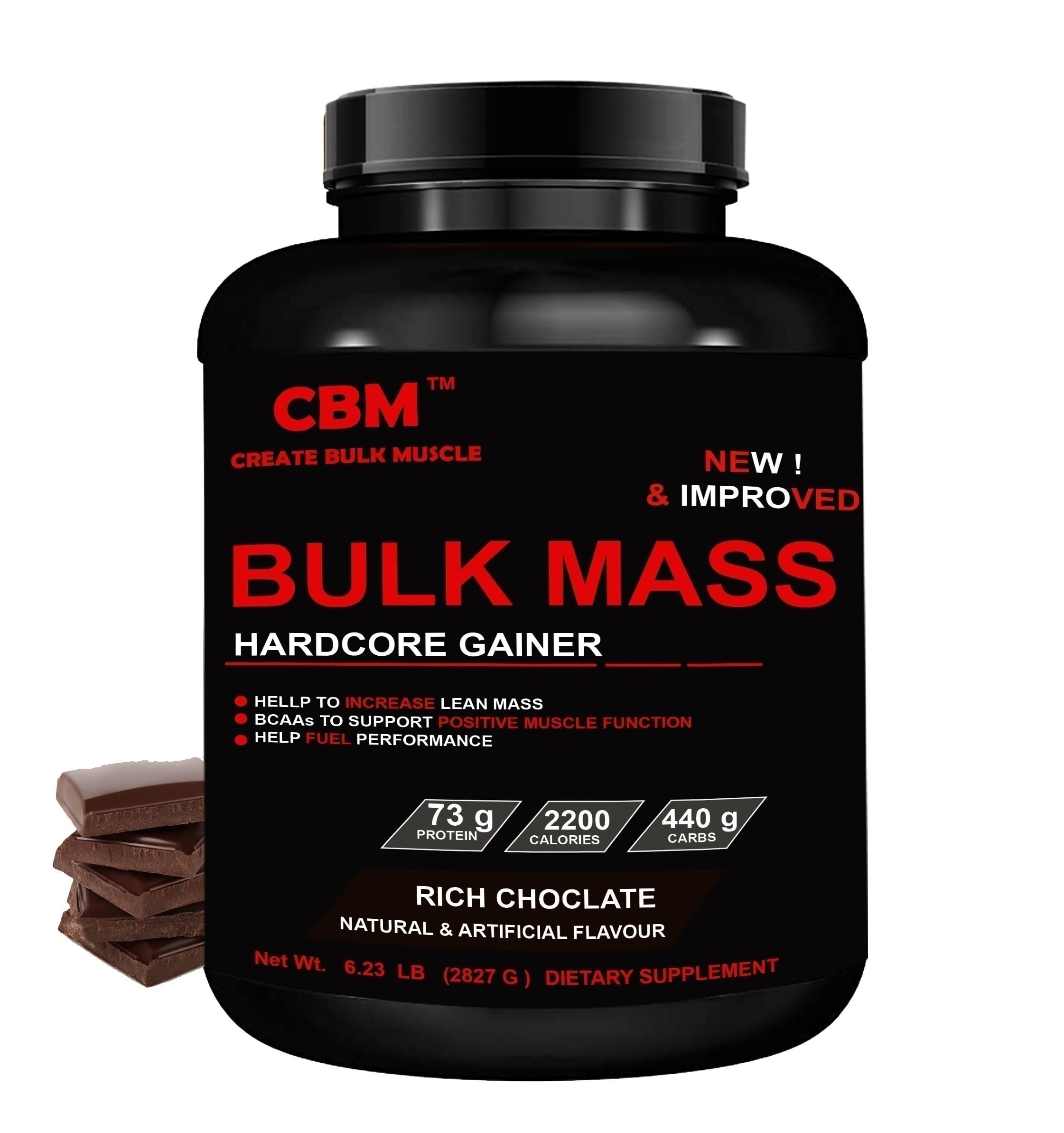 CBM BULK MASS GAINER FOR MUSCLE (Chocolate, 3 kg) (B0D94M9VW3) Amazon Price History, Amazon Price Tracker