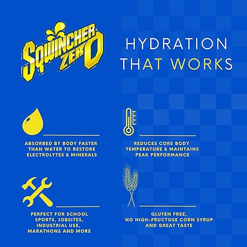 Miniatura 3 de Sqwincher Qwik Stick - Palitos concentrados en polvo de 0.11 onzas, bebida electrolítica Fruit Punch Lite, rinde 20 onzas (50 unidades por paquete)