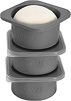 Vista 13 de PLUS-1000ml Caja de prueba de masa de pizza para pizza artesanal DIY, contenedores apilables de grado alimenticio de silicona con tapas. Apto