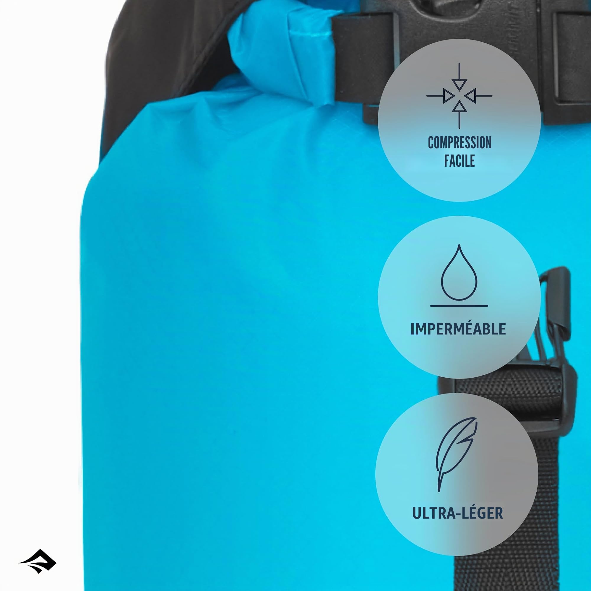 Sea to Summit Evac Compression Dry UL Sac de Rangement, Gris, 20L