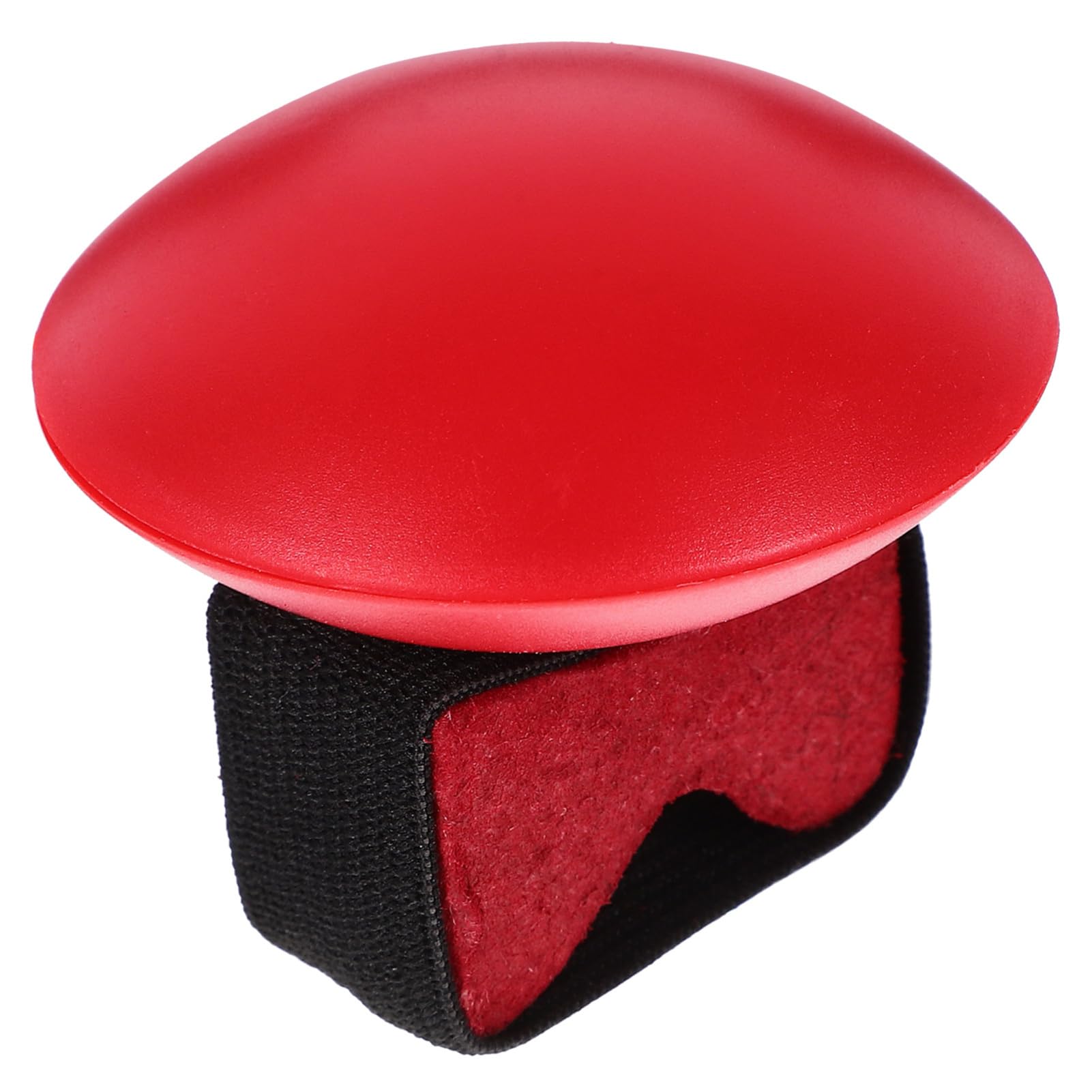ERINGOGO Leichter Kunststoff Finger Shaker in Rot mit Sandfüllung zur Sinne Afrikanisches Trommelzubehör für Zuhause und Kindergarten