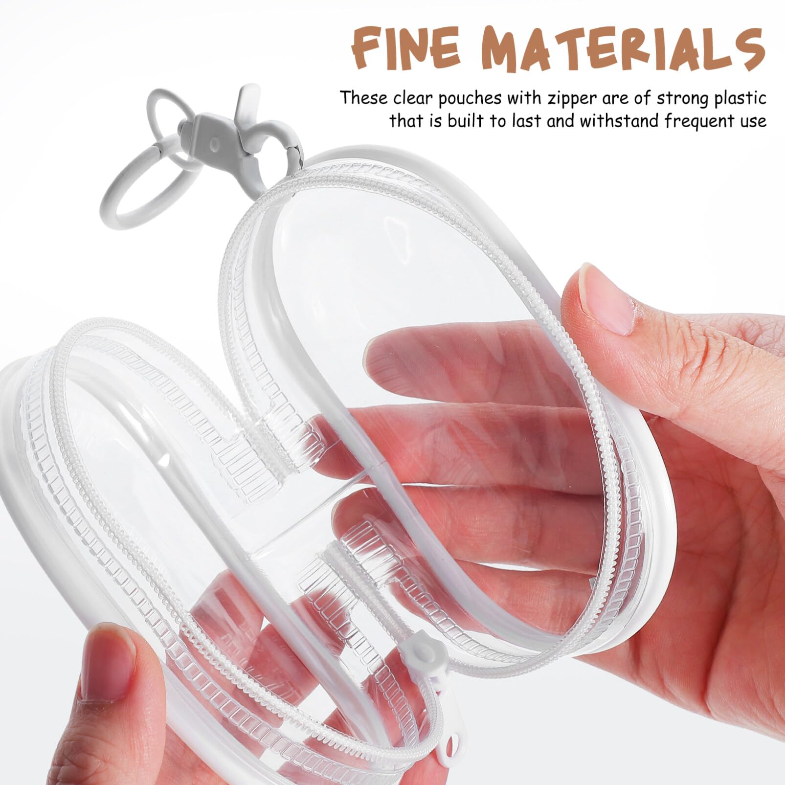 Tktouci - Estuche Colgante Antipolvo Para Muñecas Pequeñas, Con Ventana Transparente, Ideal Para Coleccionistas