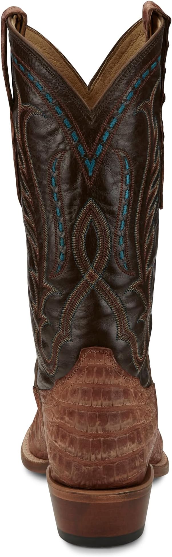 Tony Lama Men`s Tan Caiman Belly Brown Cowhide Top Tan 9 EE