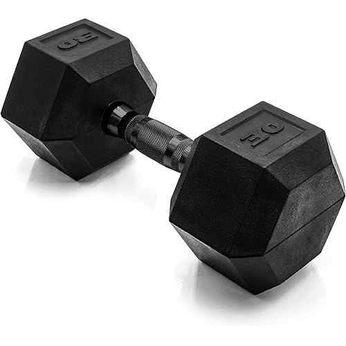 CAP Barbell Coated Hex Dumbbell Weight | Multiple Options