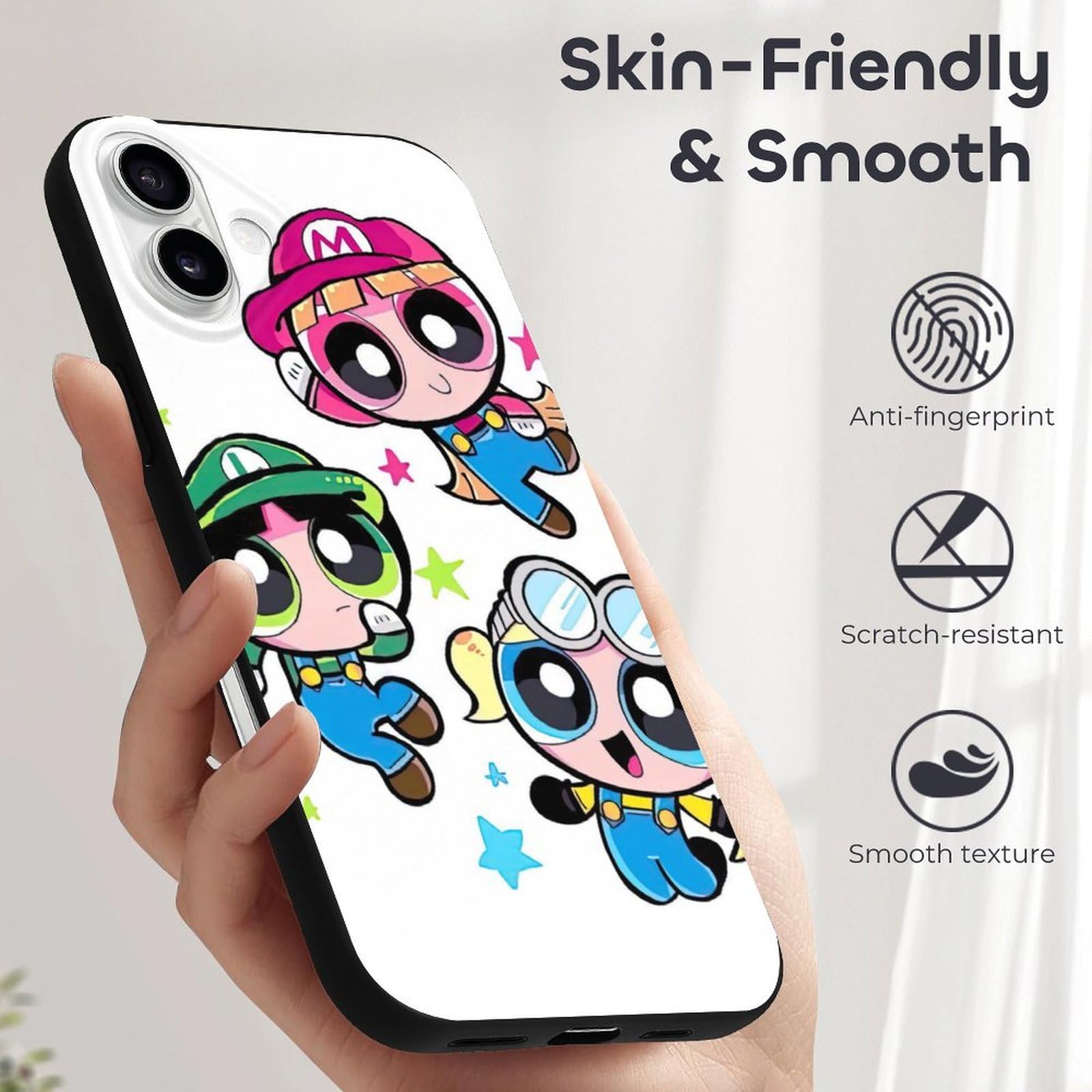 Amazon.co.jp: パワーパフガールズ IPhone16 ケース IPhone16