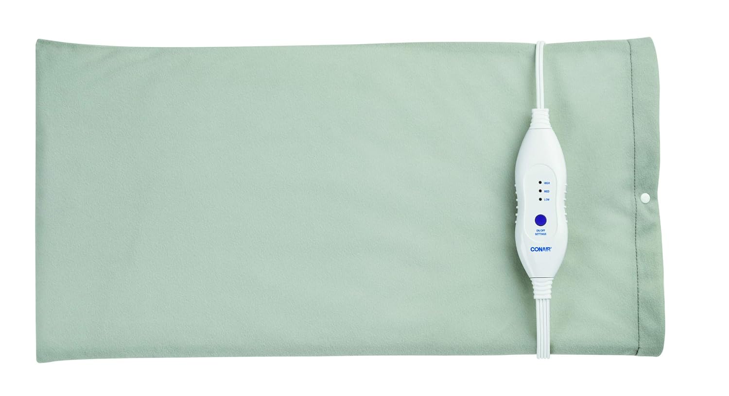 Conair Comfort Moist/Dry Heating Pad for Back Pain Relief, Heating Pad for Neck and