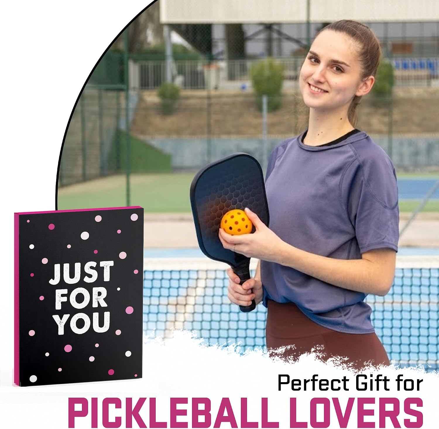 Pickleball Gifts For Women - Pickleball Socks, Sports Gift, Fun Socks image 2