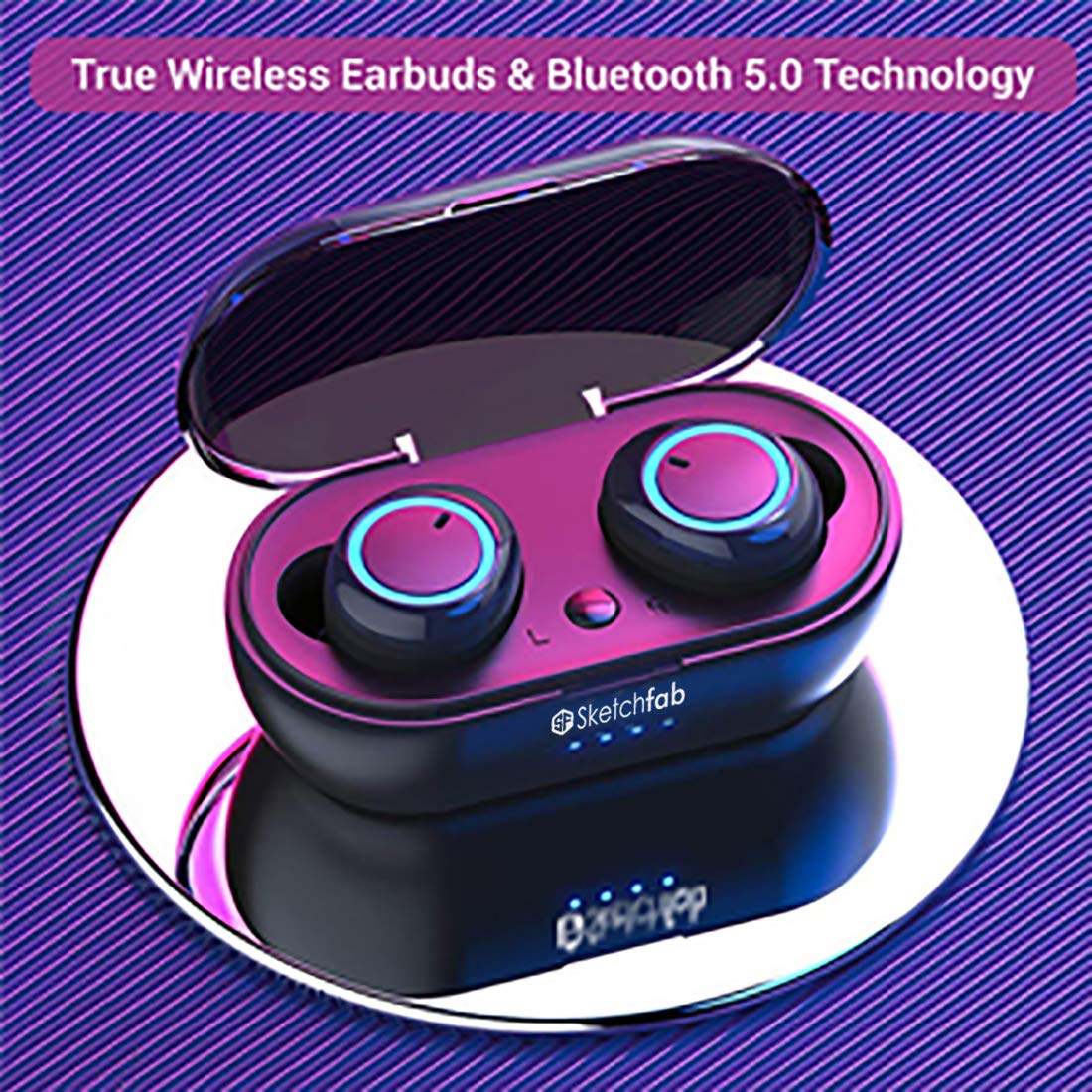 Sketchfab TWS Bassbuds in Ear True 