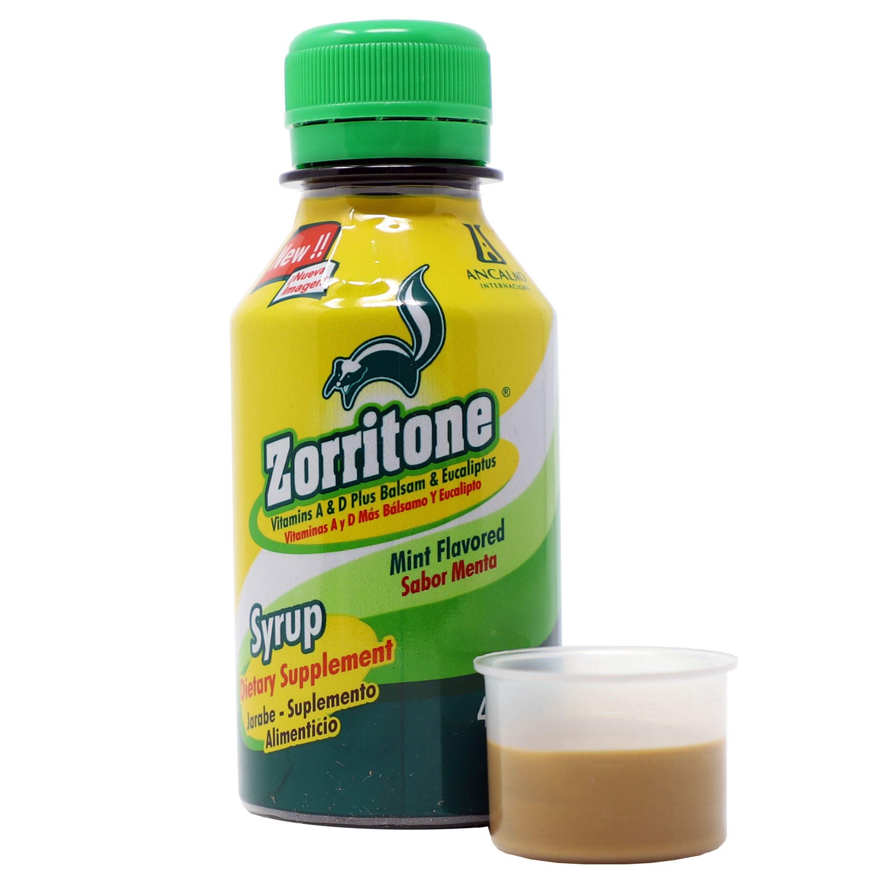 Amazon.com: Zorritone Syrup enriched with Vitamins A and D, Mint