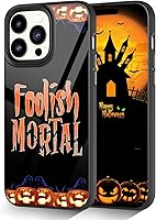Vista 1 de Foolish Mortal Pumpkin Glow in the Dark Halloween - Funda para iPhone 16, 15, 14, 13, 12, 11 Pro Max Mini Galaxy S25 S24 S23 S22 S21 S20 FE Ultra