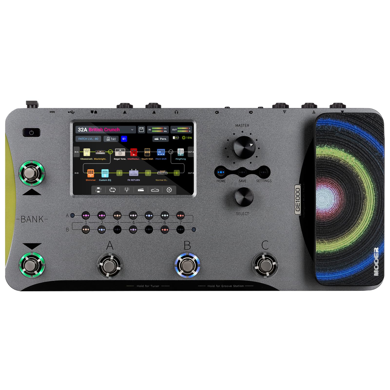 mooer ge1000li フットスイッチ付 Mooer - GE1000Li – LEP INTERNATIONAL