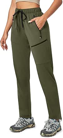 ANGEL CITIZ Women's Hiking Pants Quick Dry Travel