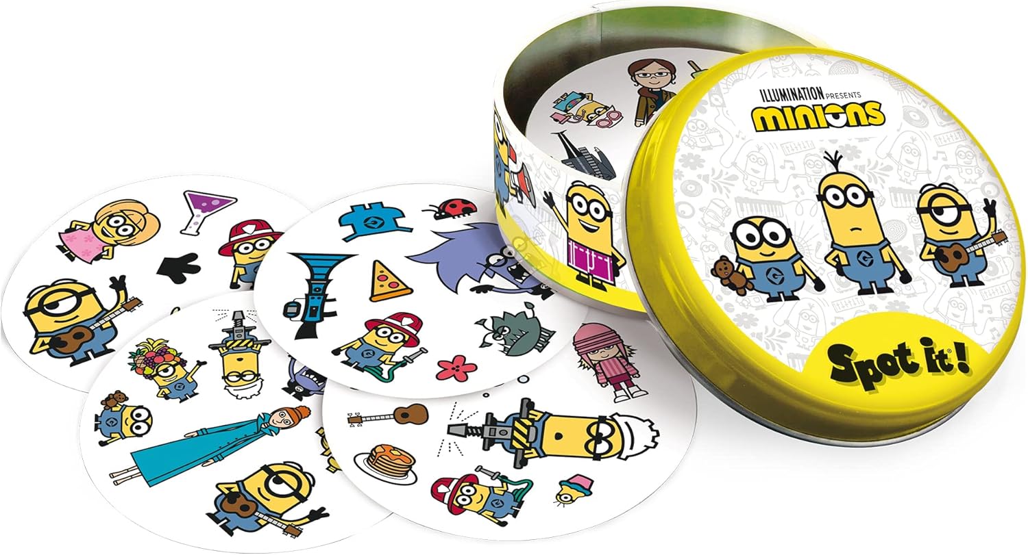 Buy Zygomatic Spot It! Minions Card Game Matching Game Fun Kids Game for Family Game Night