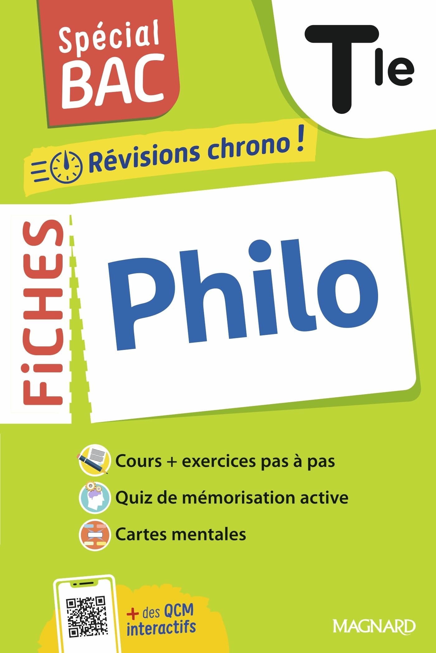 Spécial BAC 2026 - Fiches Philosophie Tle: Tout le programme en 47 fiches, schémas-bilans et quiz
