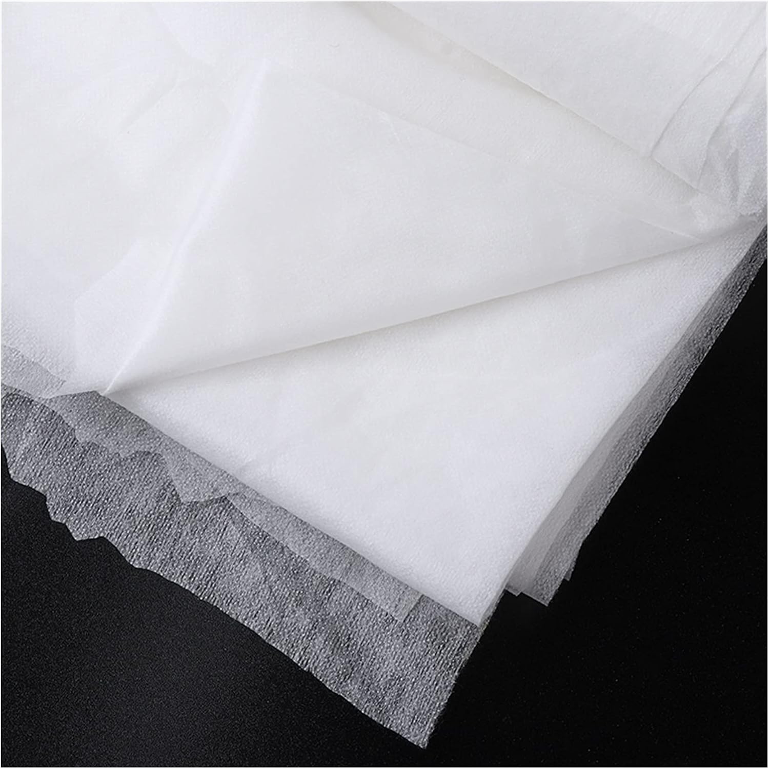 Interfacing,Iron on Interfacing 500 * 100cm Non-Woven Fusible Interlining Lining Sewing Fusible Interlining Fabric Apparel White for DIY Sewing Fabric Accessories