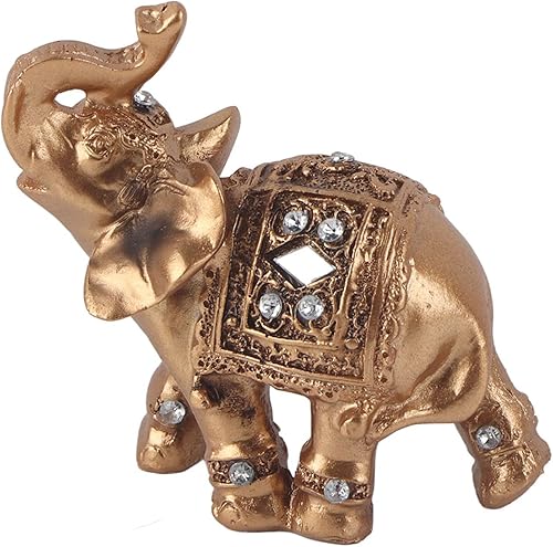 Miniatura 6 de Estatua coleccionable de elefantes, figura de elefante del tesoro nacional de Tailandia, simboliza fuerza, vitalidad, riqueza, escultura vintage