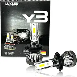 Kit Ultra Led Super Branca 6500k 22000 Lumens H4 H7 H1 H11 H3 HB4 H16-PSX PAR LÂMPADA FAROL ALTO BAIXO MILHA NANO Y3 C/COOLER 12V 36W IMPORTADO TOP (H7)