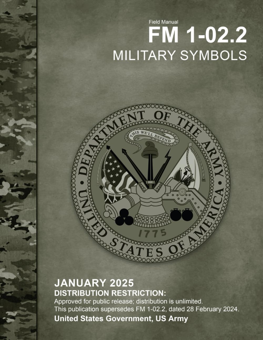 Field Manual FM 1-02.2 Military Symbols January 2025: US Army, United ...