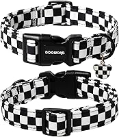 Vista 223 de DOGWONG Collar de perro de San Valentín, collar de perro con estampado de corazones para perros grandes, lindos collares de primavera, hembra