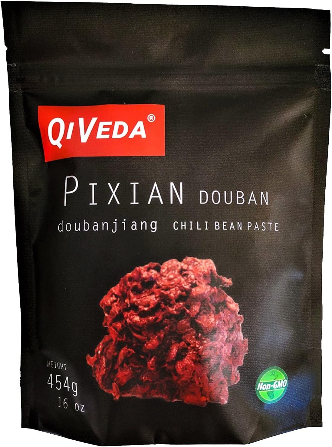 QiVeda Pixian Douban | Premium Chili Bean Paste - 16oz (454g) | Sichuan Doubanjiang