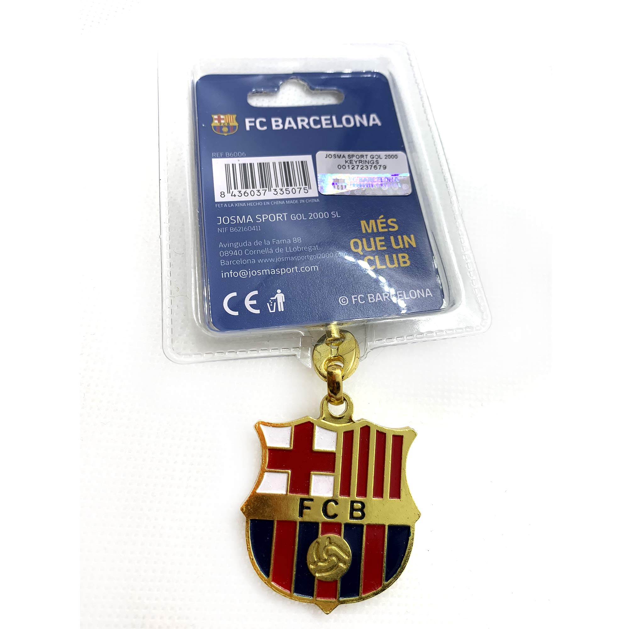 Llavero FC Barcelona Escudo Dorado